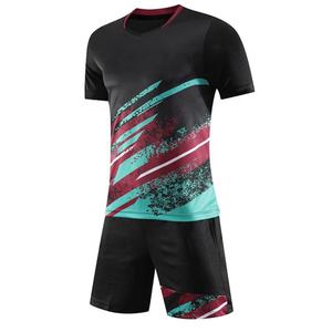 ชุดเทนนิสสำหรับทุกเพศเสื้อแขนสั้นผ้าระบายอากาศได้ดีชุดเทนนิส unisex - Product Image 2