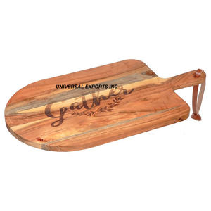 Planche à découper en bois de luxe Bloc à découper fait à la main de haute qualité Classique Élégant Nouveau plateau à fromage en bois - Product Image 5