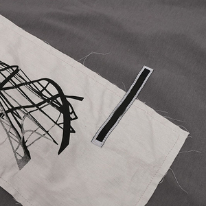 T-shirt en polyester/coton coupe classique, écologique, respirant, toucher coton, anti-humidité, vente en gros usine pour salon professionnel 2025 - Product Image 4