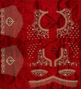 Diseñador nupcial Lehenga Choli con cuatro metros más estilo - Product Image 4