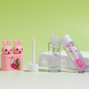 Brillo Labial Miss Look Cute Rabbit Fruit, Aceite Labial Hidratante de Larga Duración, Brillo Transparente con Destellos, Color Labial Líquido Humectante - Product Image 2