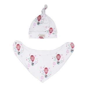 Baberos estampados ajustables suaves de algodón orgánico de gran calidad, conjunto de gorros para bebés, ropa para eructar, toallas para eructar, botón liso para niños y niñas - Product Image 3