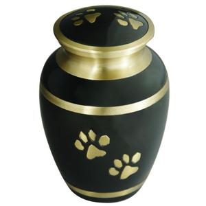 Vintage Style <b>Pet</b> Cremation Urns Pawprint Band <b>Ashes</b> Urn Tableware Display Decorative Memorial Cremation Urns <b>Keepsake</b> Accessory - Product Image 3