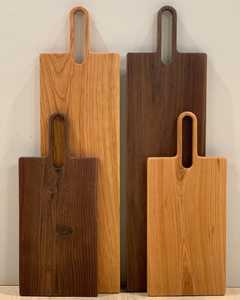 Tabla de cortar de buena calidad con forma personalizada y tabla de cortar de madera maciza para usos de cocina - Product Image 1