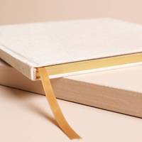 LABON Livre d'or de mariage carré personnalisé Livre d'or de mariage élégant personnalisable avec noms et date pour souvenir unique