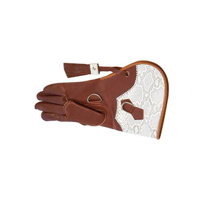 Gants de fauconnerie personnalisés en gros Nouveau design Eagle Gants d'entraînement à la manipulation des oiseaux avec logo imprimé Offre Spéciale produit de chasse - Product Image 4