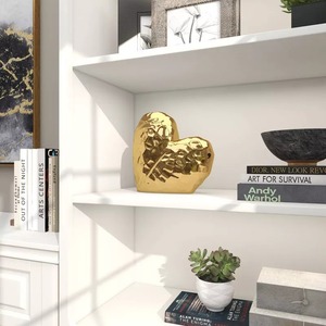 โต๊ะหัวใจแบบทุบโลหะชุบโลหะด้วยไฟฟ้าสัญลักษณ์ความรักเฟอร์นิเจอร์ตกแต่งบ้านบ้านตกแต่งด้วยค้อนคุณภาพดีที่สุด - Product Image 3