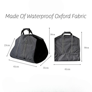 กระเป๋าเก็บฟืนผ้าใบกันน้ำพร้อมด้ามหนัง CWH-0016 - Product Image 3