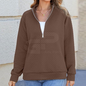 Sudadera Ligera con Cierre de Cremallera para Mujer, Tejido Elástico, Ideal para Running, Entrenamiento, Yoga, Uso Diario Informal - Product Image 5