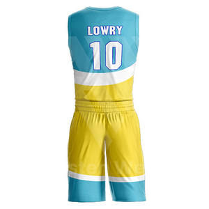 Vêtements d'usine, vente directe, uniforme de basket-ball de la meilleure qualité pour hommes et service OEM, logo de l'équipe, ensemble d'uniformes de basket-ball - Product Image 3