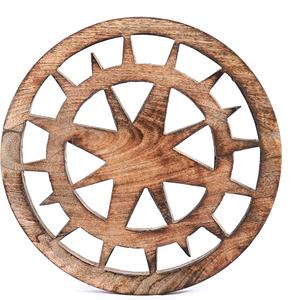 Salvamanteles de madera hechos a mano para platos calientes, platos y ollas, almohadilla caliente para cocina y mesa de comedor, decoración, utensilios de cocina, óxido resistente al calor - Product Image 3