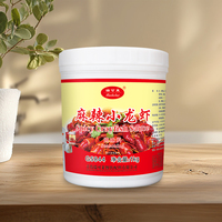 Pâte aromatisante d'écrevisses épicée chinoise idéale pour assaisonner le riz Ramen Emballage en vrac Traitement brut Sauce chili alternative