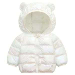 Chaquetas de burbujas acolchadas de invierno para niños hechas a medida, chaqueta acolchada de bloque de Color para niñas, cierre de cremallera, impermeable, a prueba de viento, poliéster - Product Image 3