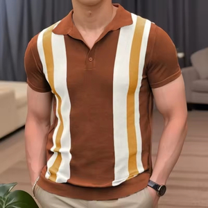 เสื้อโปโลผ้าฝ้าย100% สำหรับผู้ชายเสื้อโปโลผ้าฝ้ายออกแบบได้ตามที่ต้องการพร้อมโลโก้ใหม่ - Product Image 1