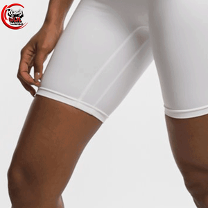 Envío rápido Pantalones cortos de yoga para mujer Deportes ligeros Correr al aire libre Pantalones cortos de nylon Spandex - Product Image 4