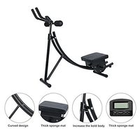 Gimnasio en casa Máquina de remo interior Fitness Core Toner Trainer Entrenamiento con contador para abdominales Abdominales Vertical Ab Trainer
