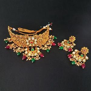 ชุดสร้อยคอทองแดงจากการสร้างสรรค์จริงชุดเครื่องประดับที่ดีสำหรับสร้อยหิน FBB0133A โฆษณา - Product Image 1