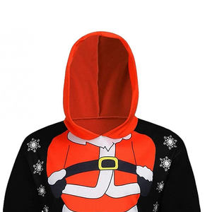 2026 Women's & Men's Long Sleeve Digital Printing Autumn <b>Thermal</b> Fleece Pullover <b>Hoodies</b> & Sweatshirts - Product Image 3