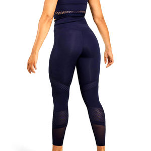 Venta al por mayor de pantalones de Yoga de cintura alta con logotipo personalizado Control de barriga Gimnasio Entrenamiento Leggings para yoga Leggings Mujeres de alta calidad - Product Image 2