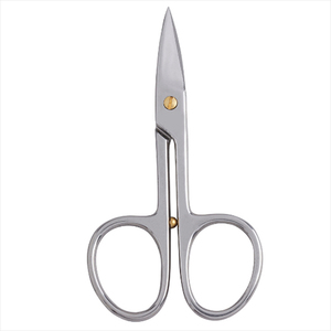 Micro ciseaux à vis de tension réglables pour outils de coiffure d'art des ongles Ciseaux unisexes de couleur argentée en acier inoxydable de qualité supérieure - Product Image 2