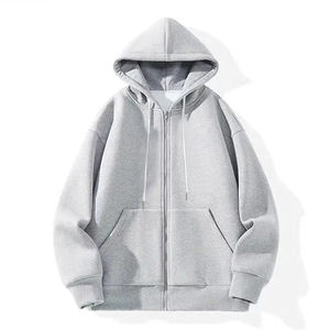 เสื้อฮู้ดผ้าฝ้าย100% ใส่ได้ทั้งชายและหญิงแบบลำลองโอเวอร์ไซส์พร้อมโลโก้ด้านหน้าที่มีสไตล์ปรับแต่งได้จากโรงงาน - Product Image 1