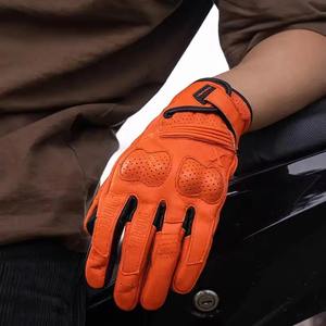 Guantes de cuero para exteriores, protección de manos, seguridad, trabajo, deportes, hechos a medida, montar, caza, tácticos, para la venta, fabricante de cuero - Product Image 5