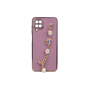 Étui en silicone souple de qualité supérieure pour Samsung Galaxy A12 avec dragonne et protection d'appareil photo – Coque arrière de protection – Modèle A53 - Product Image 1
