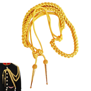 Aiguillette de Mylar Dorado, Cordón de Hombro para Aiguillette - Product Image 1