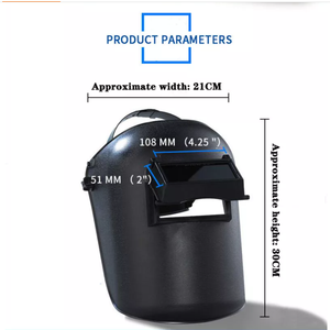 Casque <span class=keywords><strong>de</strong></span> soudage ventilé personnalisé <span class=keywords><strong>de</strong></span> haute qualité, en plastique PC durable <span class=keywords><strong>avec</strong></span> masque laser, capuche faciale pour la sécurité à usage industriel - Product Image 2