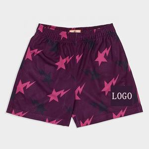 กางเกงขาสั้นผ้าตาข่ายสำหรับผู้ชายกางเกงขาสั้นสำหรับฤดูร้อนใหม่ฤดูร้อนคุณภาพสูงมีซิปกระเป๋าด้านข้างดีไซน์เท่สำหรับผู้ชาย - Product Image 6