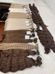 Super double tissage de luxe vietnamien Remy cheveux raides colorés un donneur expédition DHL - Product Image 3
