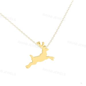 Export Gift Custom 16x12mm Solid Sterling Silver Women Fine <b>Necklace</b> Fashionable <b>Simple</b> Wedding Fine Jewelry Competitive Gift - Product Image 1