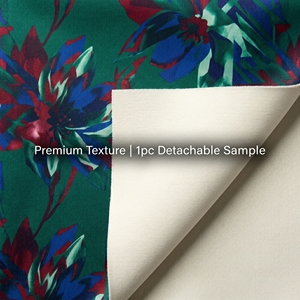 Tissu tricoté scuba à double couche, impression par sublimation personnalisée, polyester, élasthanne, extensible - Product Image 4