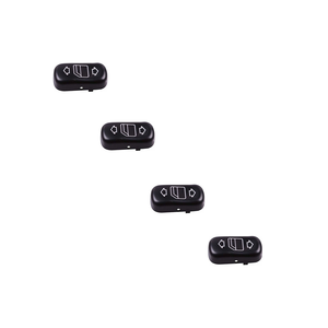 ฝาครอบสวิตช์หน้าต่าง4ชิ้นสำหรับ Mercedes C Class W202 1994-2000 - Product Image 1