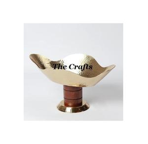 Bol à fruits secs en aluminium couleur or, taille et forme personnalisées, bol à chocolat aux prix les plus bas - Product Image 3