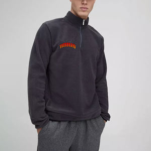 Sudaderas con Media Cremallera de Alta Calidad para Hombre, Sudadera de Manga Larga, Holgada, Informal, Transpirable, de Invierno, al por Mayor, Sudadera con Cierre de Cremallera - Product Image 1