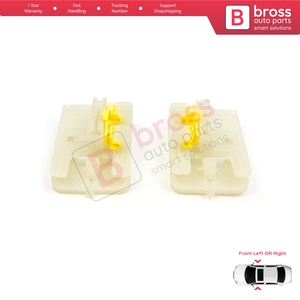 คลิปซ่อมชุดมอเตอร์กระจกหน้าต่าง BWR1171+BWR1172 1+2 ด้านหน้าซ้ายหรือขวา สำหรับ Focus MK3 Astra J Golf MK7 5G 4/5 ประตู - Product Image 3