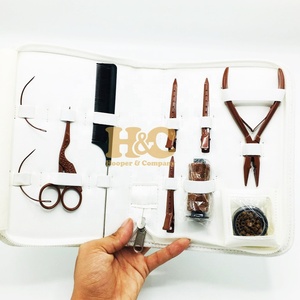 Kit de Pinzas Profesionales para Extensiones de Cabello HOOPER COMPANY, Acero Inoxidable de Grado Quirúrgico, Microperlas, Extensiones Adhesivas Mini, con Logotipo - Product Image 3
