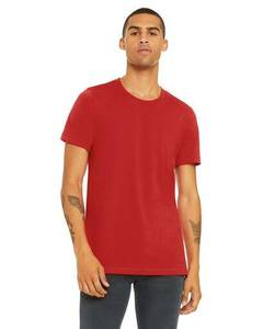 Mayorista Jersey Cuello Redondo Camiseta-Rojo Transpirable - Product Image 1