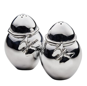 Juego de molinillo de sal y pimienta de acero inoxidable, herramientas de hierbas y especias con acabado plateado, grosor ajustable de cocina Premium - Product Image 1