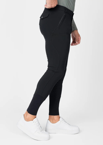 Pantalones de Equitación para Hombre, Ajustados, Duraderos, Transpirables, de Tela Elástica, para Montar a Caballo - Product Image 6