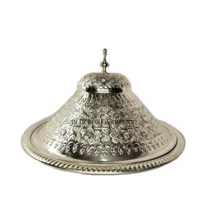 ผ้าคลุมโต๊ะสำหรับโรงแรมโรงแรมโรงแรมทำจากโลหะขัดเงาสีเงิน - Product Image 4