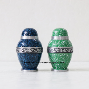 Small Keepsake Cremation <b>Urn</b> for Human Ashes | Mini Funeral <b>Urn</b> for <b>Pet</b> or Human Funeral Ashes Mini <b>Casket</b> by India - Product Image 2