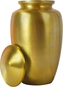 Urne de crémation en laiton d'élégance d'or avec la couleur et les tailles adaptées aux besoins du client pour la maison aux prix en gros et bon marché - Product Image 4