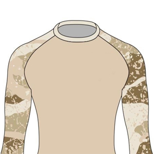 เสื้อรัดรูปแบบซับลิเมชันสำหรับผู้ชายเสื้อแรนต์ฟิตเนสบลาซิล - Product Image 3