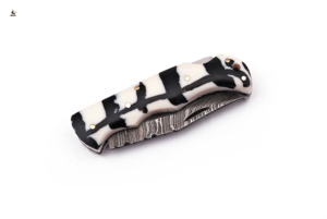 Gran oferta, cuchillo de bolsillo plegable de acero de Damasco hecho a mano personalizado, mango de madera de cuero, hermosos cuchillos para acampar al aire libre, soporte OEM - Product Image 5