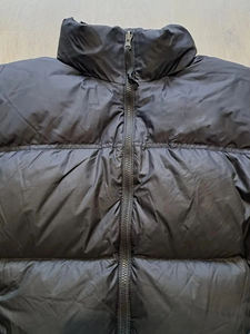 Chaqueta acolchada con logotipo personalizado de alta calidad para mujer, chaqueta acolchada cruda con relleno de algodón transpirable de nailon de talla grande - Product Image 6