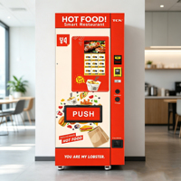 Máquina Expendedora Automática de Comida Caliente TCN, Dispensador Inteligente de Almuerzos con Sistema de Calentamiento por Microondas para Oficina y Lugar de Trabajo