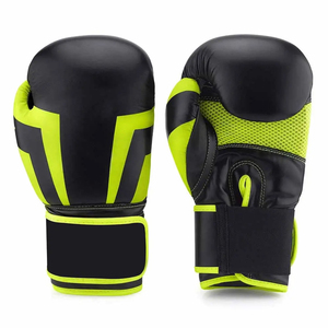 High Quality Leather Boxing Gloves Comfortable Professional Custom Waterproof <b>Adjustable</b> for <b>Strap</b> Unisex for Fight - Product Image 3