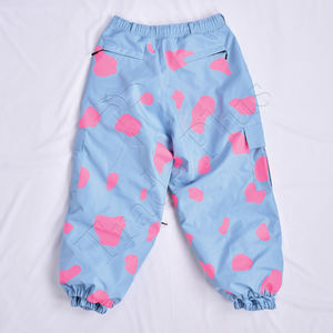 กางเกงสกีหิมะแนวยุทธวิธี2025สำหรับผู้ชายกางเกงกลางแจ้งกันน้ำมีกระเป๋าหลายใบสไตล์สตรีทแวร์ - Product Image 2